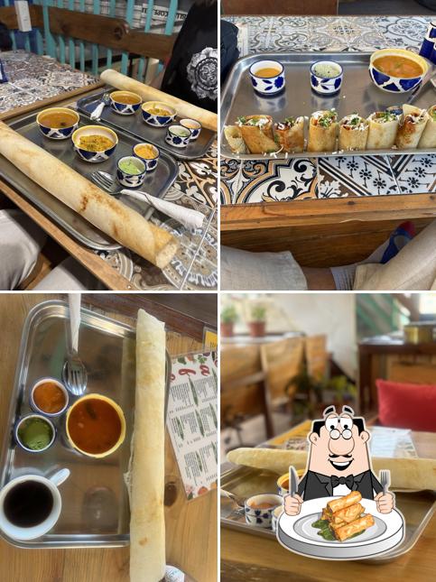 Spring rolls at Corner Cafe