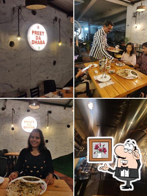 Check out how PREET DA DHABA looks inside