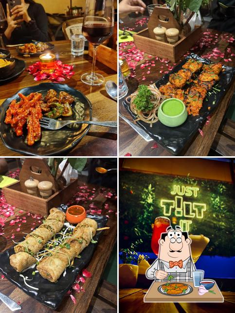 Chicken wings at TILT Kitchen & Bar