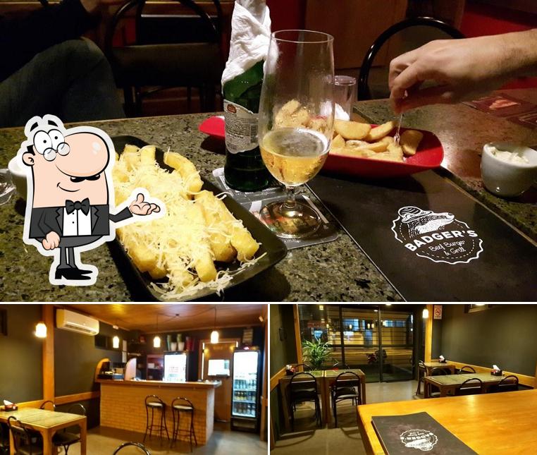 Veja imagens do interior do Badger's Beef Burger & Grill