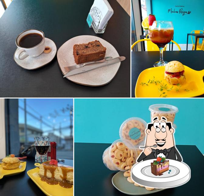 Bolo de chocolate em Sublime Cafeteria