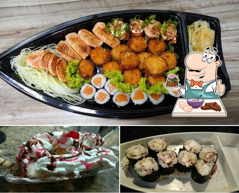 Desfrute de uma das sobremesas