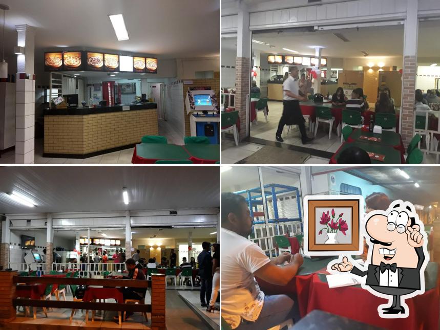 O interior do Pizza Z - Aparecida de Goiânia