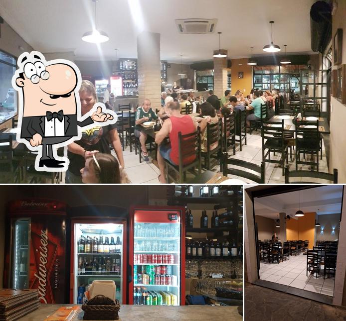 O interior do Molinari Forneria