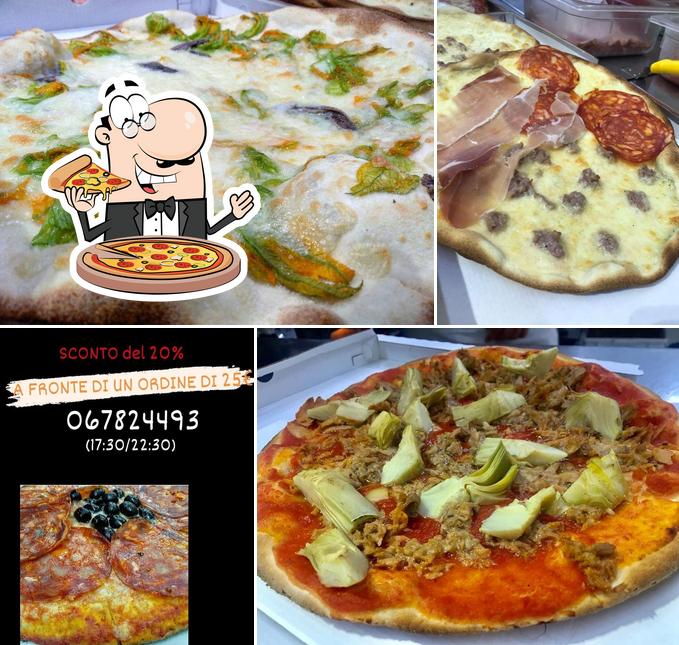 Prenditi tra le molte varianti di pizza