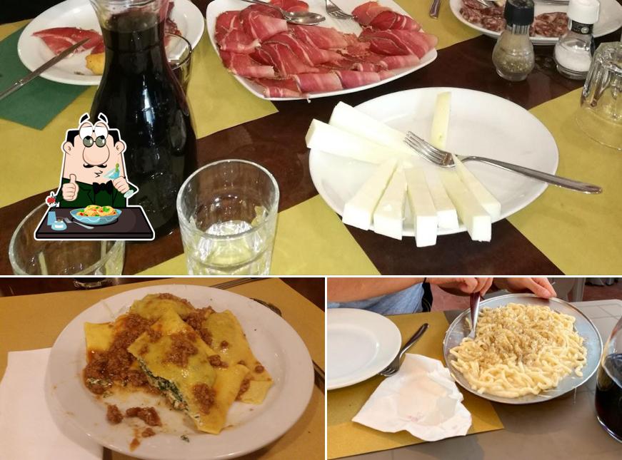 Maccheroni al formaggio al Osteria Del Villano