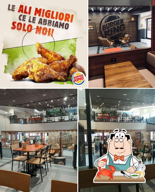 Ordina la cucina di mare a Burger King