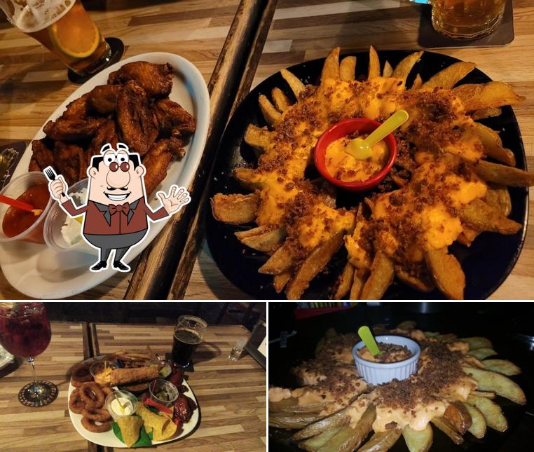 Platos en The Crown Tap House