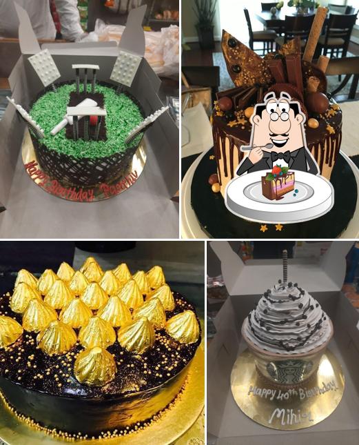 Chocolate cake at DR Bakery