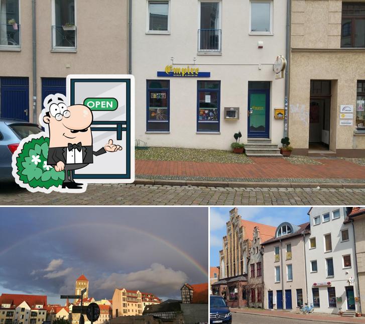 Jetez un coup d’œil à quoi ressemble Empire - Rostock à l'extérieur