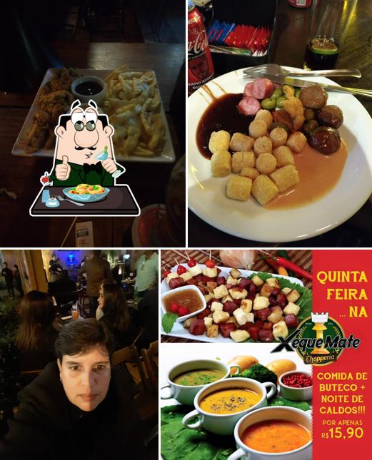 Comida em Xeque Mate Chopperia