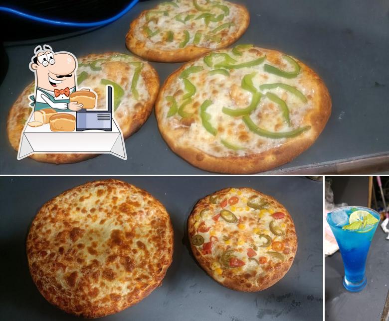 Garlic bread at Paper Pizza