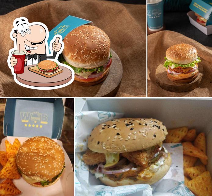 Order a burger at Wrap 'o' Burger