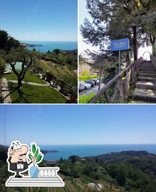 Guarda gli esterni di Ristorante Pin Bon