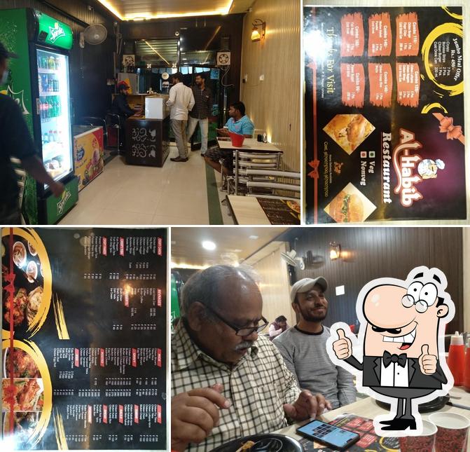 Here's a pic of Al Habib Restaurant