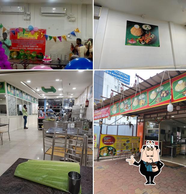 Enjoy a beverage at Dindigul Sree Nari Vizhi Amma Mess