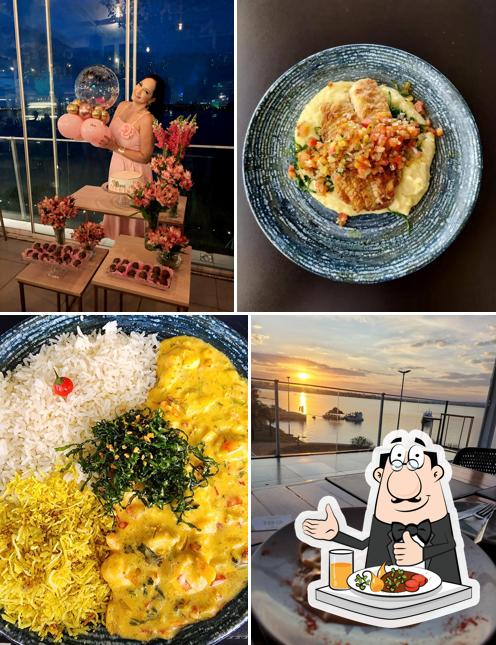 Comida em Doma Rooftop