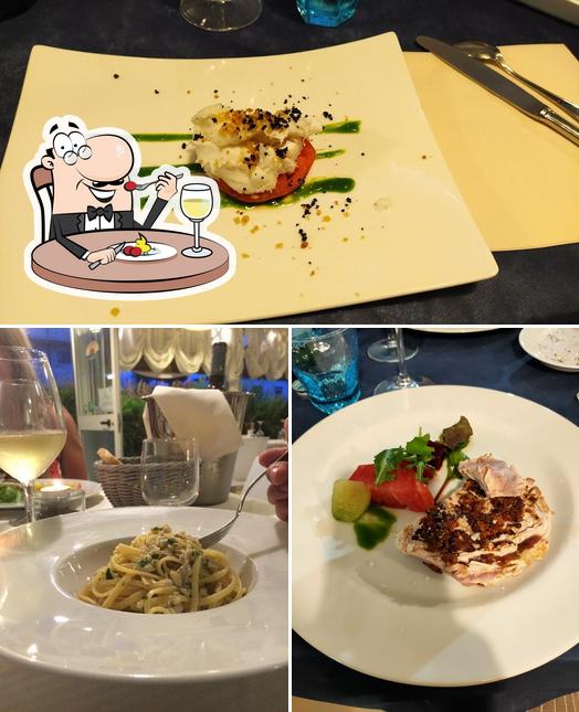 Cibo al Ristorante il Riccio