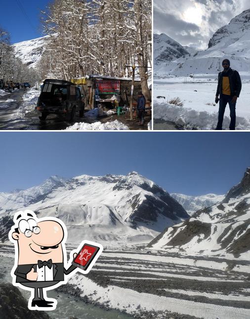 You can get some fresh air outside Lavrang Tea Stall