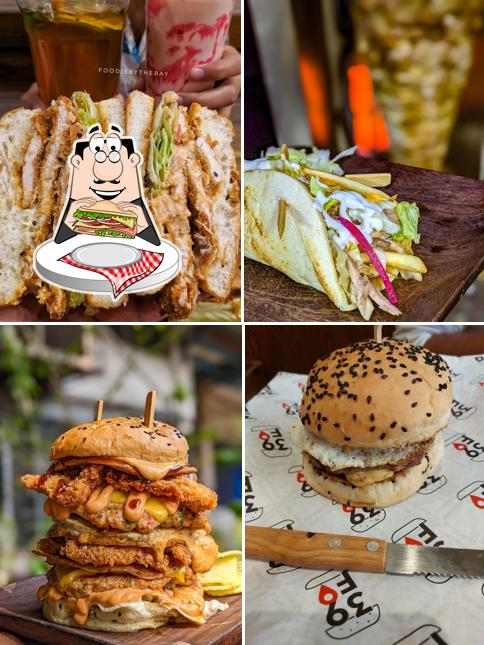 Club sandwich at 39F, Burger Bay (Formerly Fat Freddy)