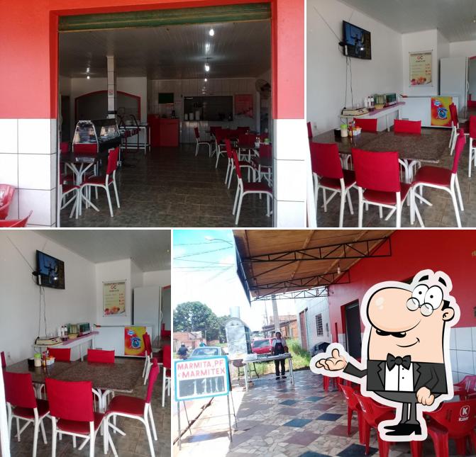 O interior do Churrascaria e Sopsria G&C