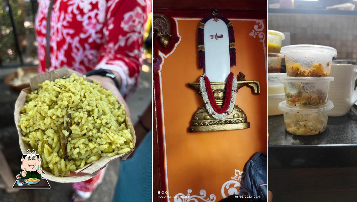 Meals at Brahmana prasadam