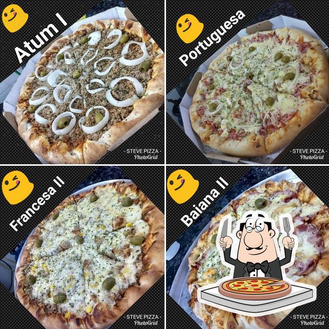 Consiga pizza no STEVE PIZZA
