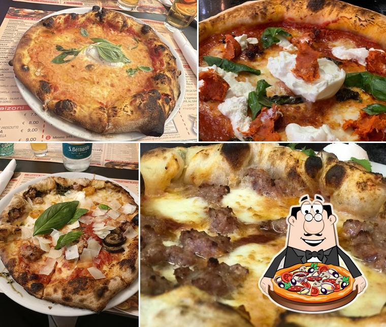 Prenditi tra le svariate varianti di pizza