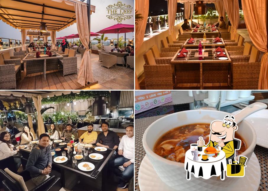 Meals at The Reef Rooftop Restaurant