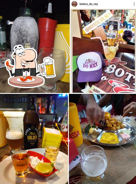 Peça um copo de cerveja leve ou escura