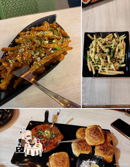 Food at THE BAWARCHI'S MULTI CUISINE RESTRAUNT AND CAFE