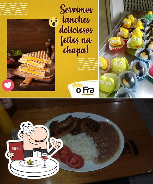 Comida em O Fra Padaria e Lanches