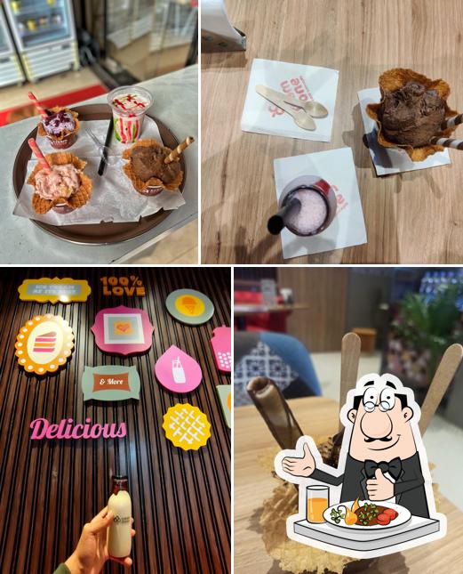 Food at Cream Stone - Ice-Cream Concepts