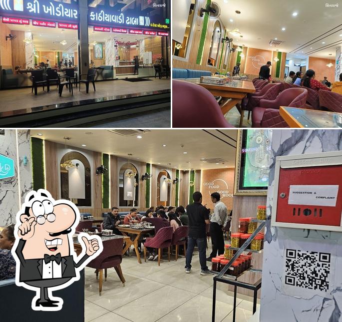 The interior of SHREE KHODIYAR KATHIYAWADI DHABA