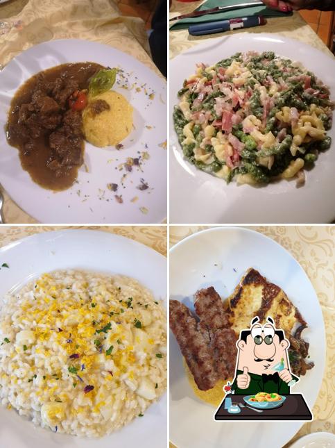 Platti al Ristorante Al Bus