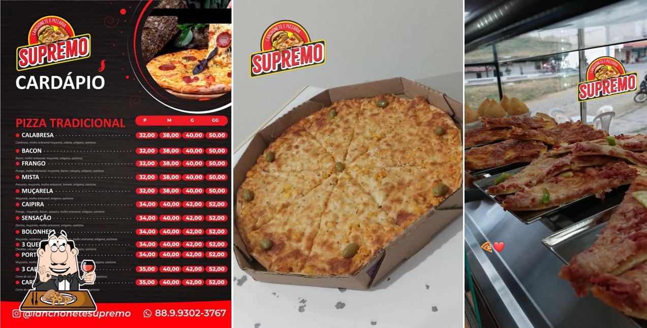 Supremo lanchonete e pizzaria