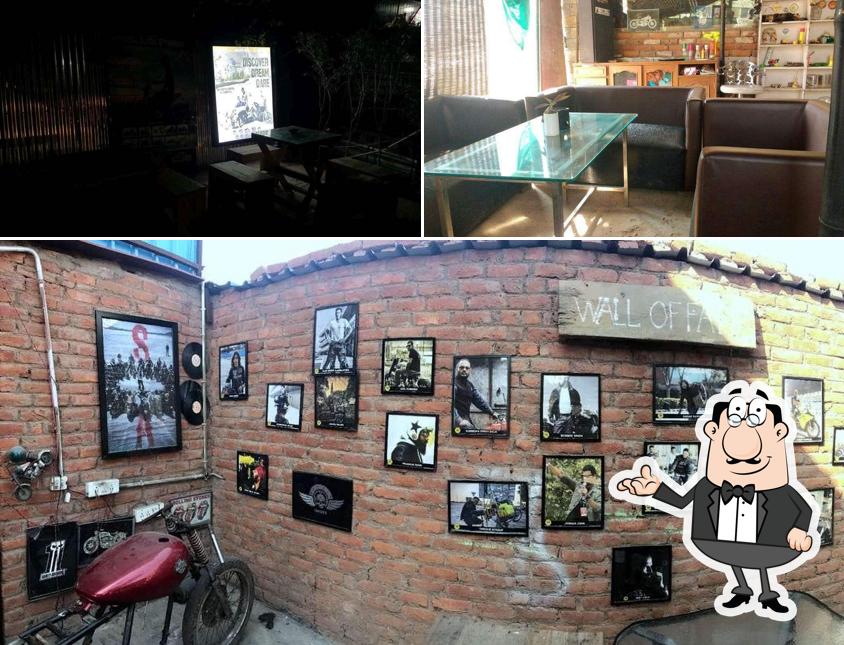 Take a seat at one of the tables at Throttle Shrottle