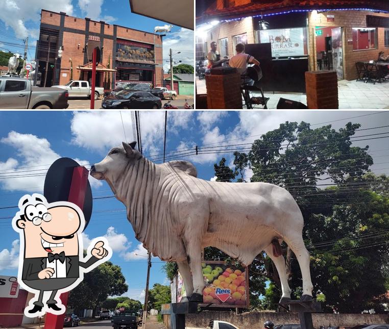 O BOM CHURRASCO CHURRASCARIA se destaca pelo exterior e interior