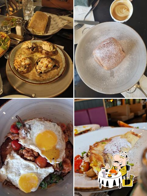 Plats à קפה רנה Cafe Rene