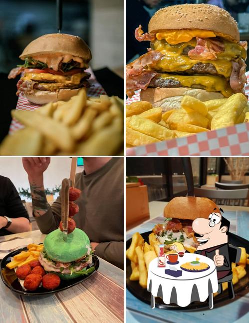 Prova un hamburger a Bloom Food and Beer