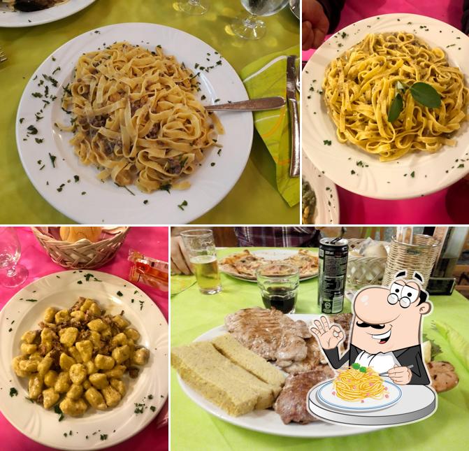 Spaghetti alla carbonara al Hotel Cima D'Asta - Ristorante Pizzeria