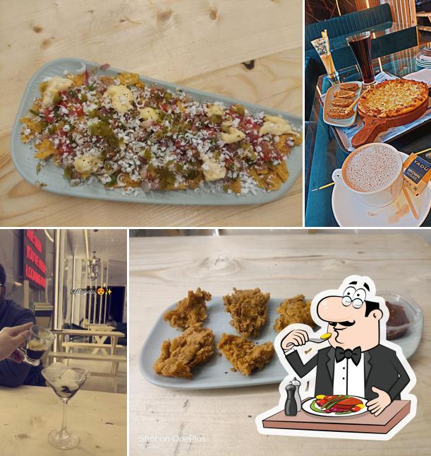 Food at The Corner Table