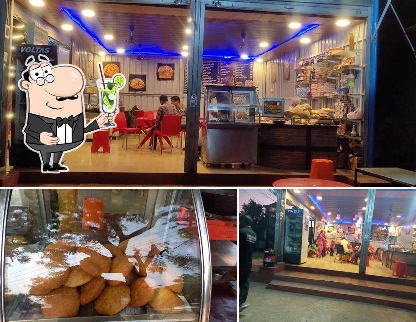 Enjoy a drink at Cafe heritage haveli