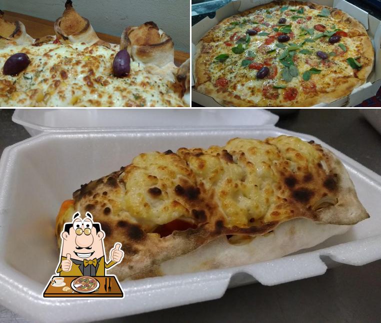 Consiga diferentes variedades de pizza