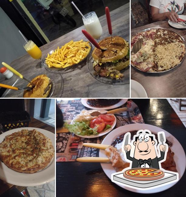 No Bar Barbarella - Restaurante, Lancheria e Pizzaria, você pode desfrutar de pizza