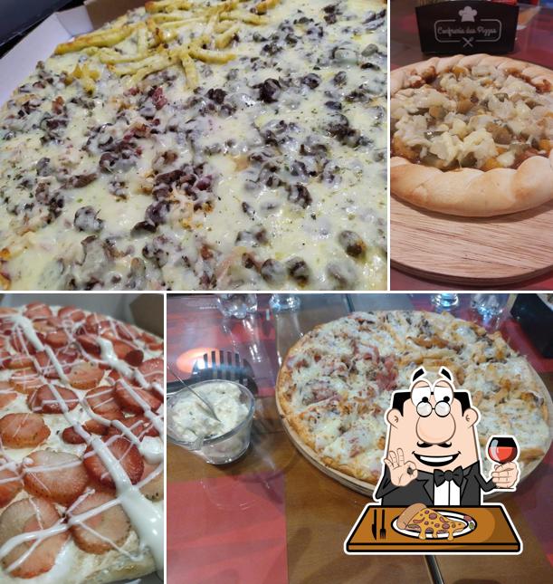 Consiga pizza no Confraria das pizzas