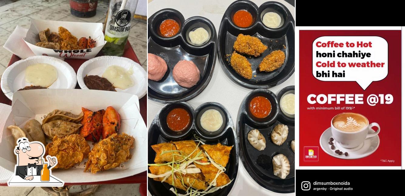 Enjoy a drink at Dimsum Box Noida