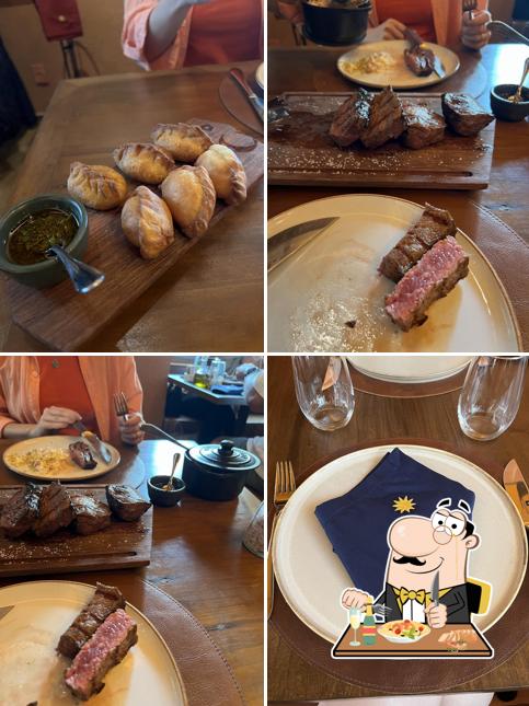 Platos en Cabaña Argentina