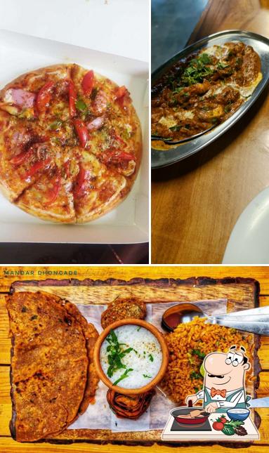 Chicken curry at Shivaray Dhaba