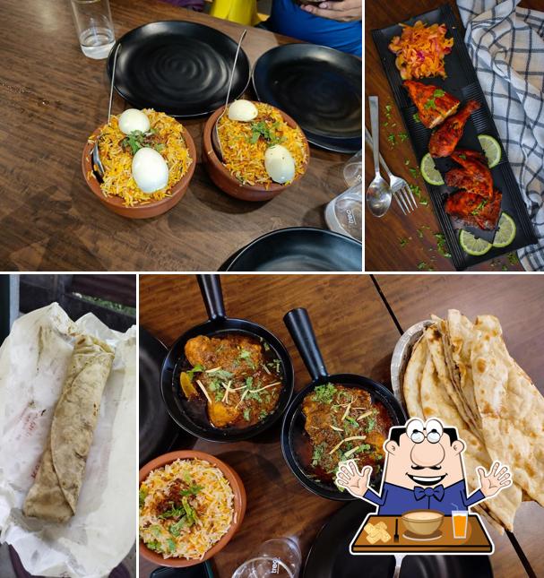 Meals at Kathi Nation